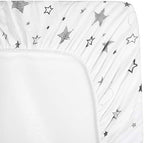 American Baby Company 100% Natural Cotton Fitted Cradle/Bassinet Sheet 36" x 18" - Image 5