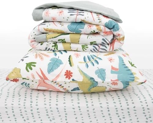 Little Unicorn Toddler Bedding 3-Piece Set | Includes Comforter, Crib Sheet & - Image 2