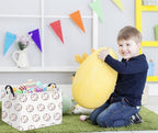 Rectangular Baseball Basket Kids Baby Nursery Storage Basket - Image 3