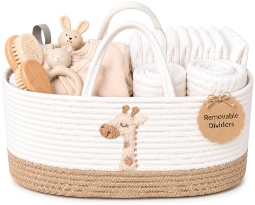 Baby Diaper Caddy Organizer by KeminaBlankets