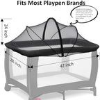 Mosquito Net for Pack n Play, Pack and Play Cover - Image 4