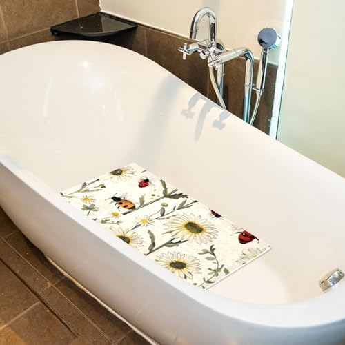 Non Slip Shower Mat Bathtub Mat 15.1x26.8 Inch, Quick Dry Bath Mat - Image 5