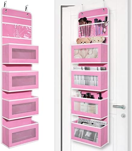Giraffe Creation Pink Over Door Organizer by Giraffe+Creation