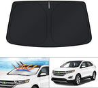 KUST Windshield Sun Shade for 2015-2024 Ford Edge SUV Accessories Custom Fit by KUST