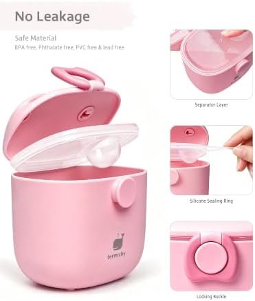 Termichy Baby Formula Dispenser On the Go: Portable Container - Image 2