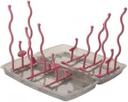 Collapsible Baby Bottle Drying Rack, Bottle Dryer Holder by Minchsrin