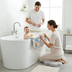 Bath Kneeler and Elbow Rest Pad Set, Bathtub Kneeling Pad - Image 2
