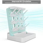 Baby Bottle Drying Rack, Vertical Standing Bottle Dryer Rack Holder-Space - Image 4