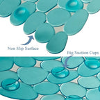 Webos Bath Shower Mat Non Slip: Extra Large Pebble Bathtub mat - Image 4