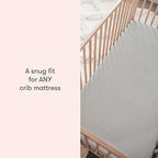 Newton Baby Fitted Crib Sheet 2-Pack, Organic Cotton - Image 6