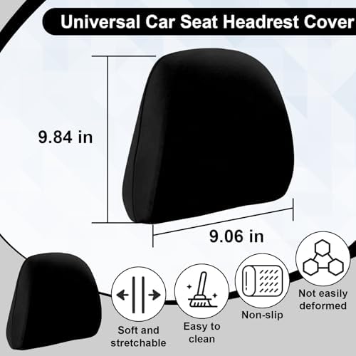 BFXM 2Pcs Car Seat Headrest Cover - Image 2
