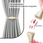 Magnetic Curtain Tiebacks Rope Decorative Holdbacks - Image 2