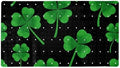 Bathtub Mat Non Slip 26.8x15.1In, St. Patrick's Day Clover Bath Mat by Anna+Cowper