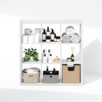 Furinno Cubic Extra Thick 9-Cube Closet Organizers and Storage - Image 7