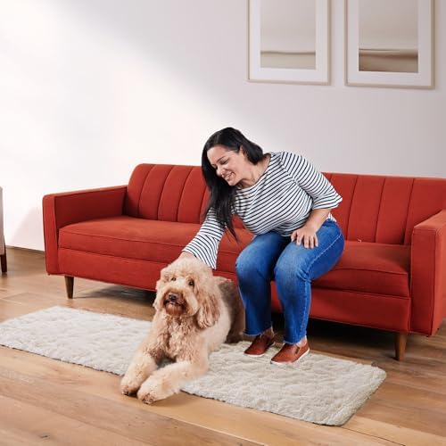 Ophanie Runner Rug for Hallway, 2x6 Upgrade Non-Slip Fluffy Soft Bedside Rugs - Image 6