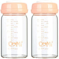 COMI Wide Neck Glass Breastmilk Collection n Storage Bottle, 6oz by COMI