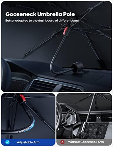 Lamicall Car Windshield Sunshade Umbrella - Image 6