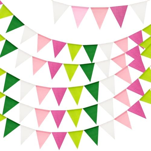 G2PLUS Pre-Strung Triangle Pennant Banner Decorative Flag Garland 60PCS by G2PLUS