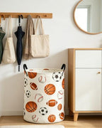 ESSME Kids Laundry Basket, Boys Hamper Collapsible Canvas Waterproof Storage Bin - Image 6