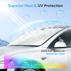 KUST Windshield Sun Shade for Genesis GV70 Accessories 2022-2025 2026 Sunshade - Image 2