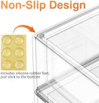 TOOGE Stackable Baby Bottle Organizer: Acrylic Bottle Organizer Baby Storage - Image 6