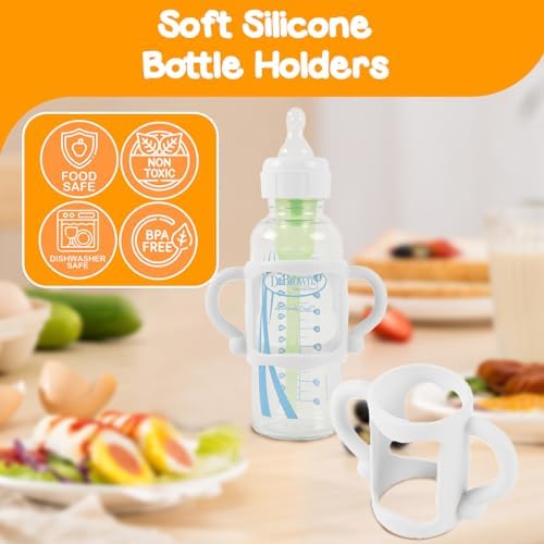 TonGass Baby Bottle Handles for Dr Brown Narrow Baby Bottles - Image 3