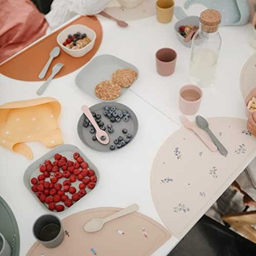 mushie Silicone Placemat for Kids | BPA-Free Non-Slip Design - Image 4