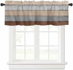 Farmhouse Fall Kitchen Curtains Valances by VandarllinHomeKitchenDecor