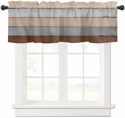 Farmhouse Fall Kitchen Curtains Valances by VandarllinHomeKitchenDecor