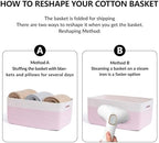 MiniArk Large Storage Baskets for Organizing, Baby Nursery, Toy Bins Box - Image 7