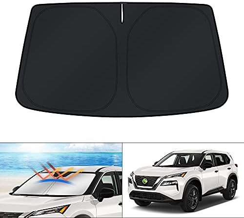 KUST Windshield Sun Shade for 2021-2025 2026 Nissan Rogue 3rd Gen. Accessories by KUST