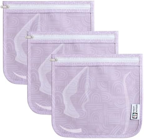 HIONXMGA Set of 3 Diaper Bag Organizing Pouches, Space-Saving, 3 Large Size by HIONXMGA