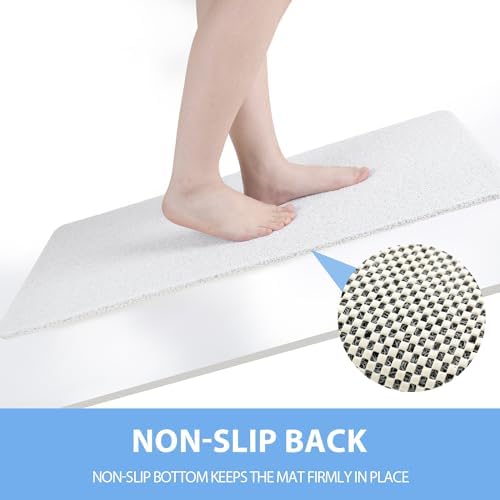 Hargiis Non-Slip Bathtub Mat, Anti Slip Shower Mat, Fast Drying Bathtub Mats - Image 3