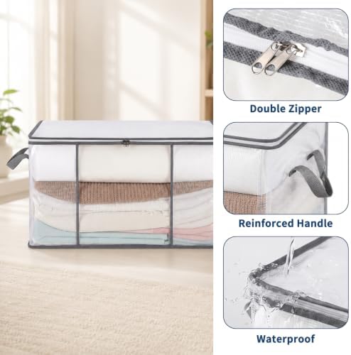 Large Blanket Storage Bag Storage Bag - Image 4