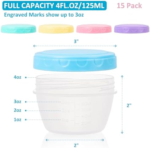 Small Food Containers with Lids - Image 5