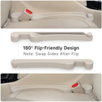 Givifive Car Seat Gap Filler Organizer 2Pack Soft Foam 3IN1 Multifunctional - Image 6