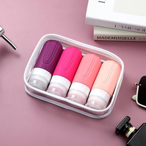 Mrsdry Travel Bottles for Toiletries, Tsa Approved 2oz Travel size Bottles - Image 7