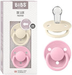 BIBS De Lux Baby Pacifier 2-Pack | Made in Denmark | BPA Free Dummy Soother by BIBS