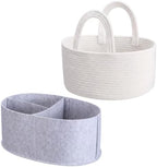 Thinkday 2-in-1 Baby Diaper Caddy Organizer by Thinkday