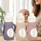 BUSOHA 3 Pack Silicone Sleeves for MAM 9oz Baby Bottles - Image 4