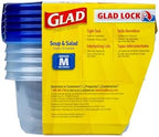 Glad GladWare Medium Rectangle Food Storage Containers, 24 Oz, 24 oz - Image 6