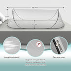 78 * 31 * 23Large Pop-Up Mosquito Net, Lightweight, Breathable, and Soft - Image 2