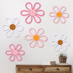 Barydat 6 Pcs Daisy Nursery Decor Flower Cute Color by home