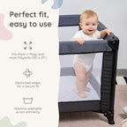 Margaux & May Pack N Play Mattress Protector, Oeko-TEX® Certified - Image 7