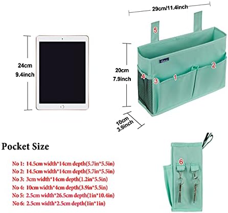 Surblue Caddy Hanging Organizer Bedside Storage Bag - Image 6