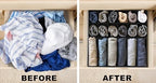 Simple Houseware Closet Underwear Organizer Drawer Divider Assorted 7 pcs - Image 6