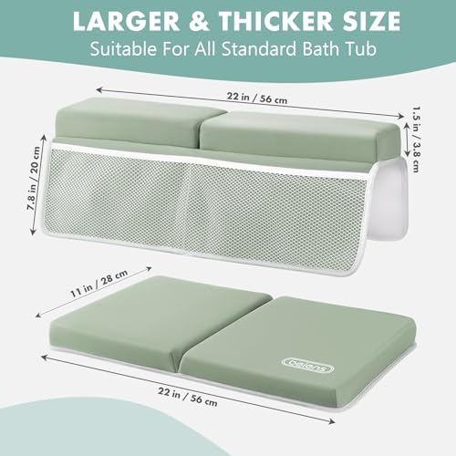 beiens Bath Kneeler and Elbow Rest Pad Set, 1.5-Inch Thick Memory Foam Pads - Image 5