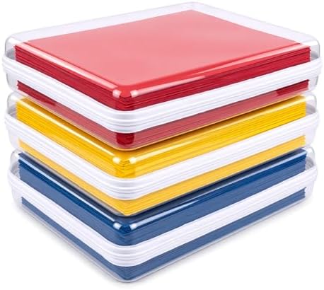 CoiiJoii 3PCS A4-Size Clear Hard Shell Zippered Case, Diaper Bag Organizing by CoiiJoii