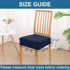 Smiry Waterproof Seat Covers for Dining Room Chairs - Image 2