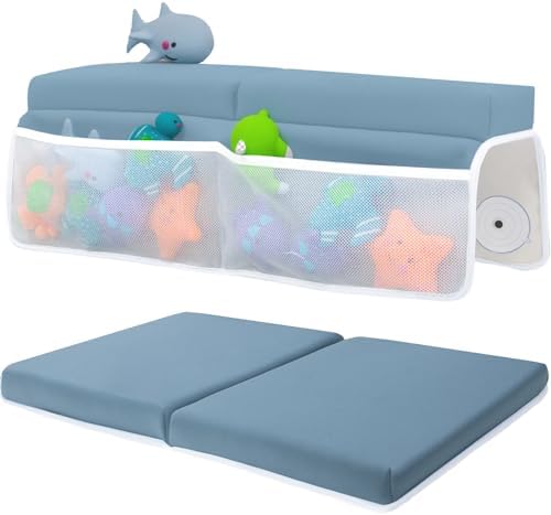 Comfortable Baby Bath Kneeler and Elbow Rest Pad Set by Toodly